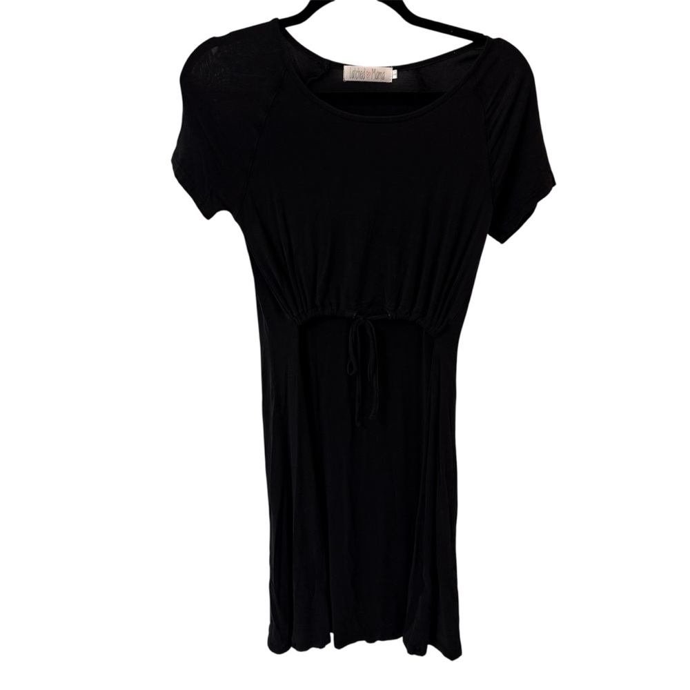 Latched mama maternity nursing dress Sz